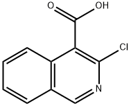 3-氯异喹啉-4-羧酸分子式结构图