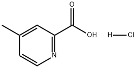 4-甲基吡啶-2-甲酸盐酸盐分子式结构图