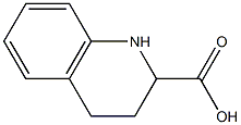 1,2,3,4-四氢喹啉-2-羧酸分子式结构图