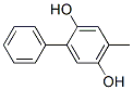 4-Methylbiphenyl-2,5-diol分子式结构图