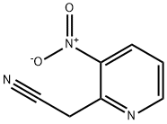 (3-硝基 - 吡啶-2-基) - 乙腈分子式结构图