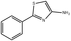 2-苯基噻唑-4-胺分子式结构图