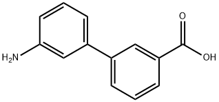 3-AMINOBIPHENYL-3-CARBOXYLIC ACID分子式结构图