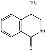 4-氨基-1,2,3,4-四氢-1-异喹啉酮分子式结构图