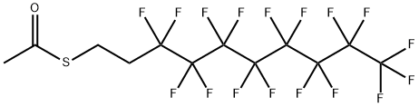 1H,1H,2H,2H- PERFLUORODECYL THIOACETATE分子式结构图