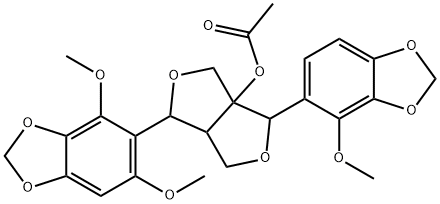 6-Demethoxyleptostachyol acetate分子式结构图