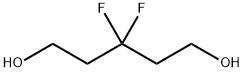 3,3-DIFLUORO-1,5-PENTANEDIOL分子式结构图