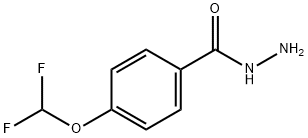 4-(二氟甲氧基)苯甲酰肼分子式结构图