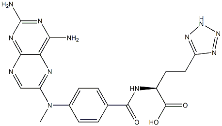 gamma-tetrazole-aminopterin分子式结构图