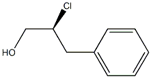 (S)-2-氯-3-苯基丙-1-醇分子式结构图