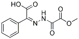 ([METHOXY(OXO)ACETYL]HYDRAZONO)(PHENYL)ACETIC ACID分子式结构图