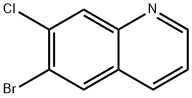 6-溴-7-氯喹啉分子式结构图