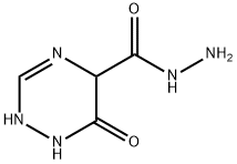 1,2,4-Triazine-5-carboxylicacid,1,2,5,6-tetrahydro-6-oxo-,hydrazide(9CI)分子式结构图