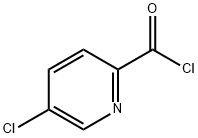 5-氯-2-吡啶甲酰氯分子式结构图