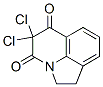 4H-Pyrrolo[3,2,1-ij]quinoline-4,6(5H)-dione,  5,5-dichloro-1,2-dihydro-分子式结构图