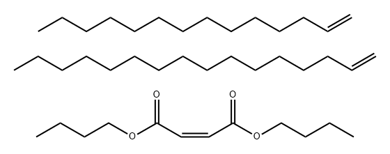 2-Butenedioic acid (2Z)-, dibutyl ester, polymer with 1-hexadecene and 1-tetradecene分子式结构图