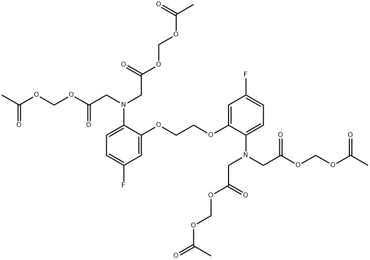 5 5'-DIFLUOR-BAPTA-AM分子式结构图