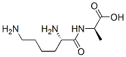 D-Alanine,  N-L-lysyl-,  labeled  with  carbon-14  (9CI)分子式结构图