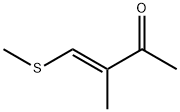 3-Buten-2-one, 3-methyl-4-(methylthio)-, (E)- (9CI)分子式结构图