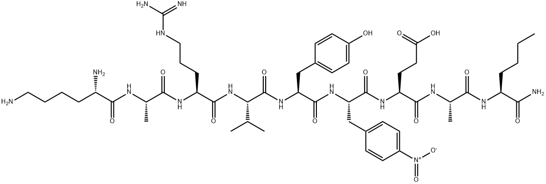 HIV PROTEASE SUBSTRATE VII分子式结构图