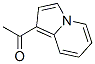 Ethanone, 1-(1-indolizinyl)- (9CI)分子式结构图