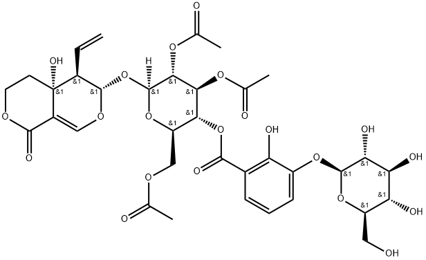 GELIDOSIDE分子式结构图