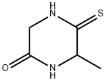 Piperazinone, 6-methyl-5-thioxo- (9CI)分子式结构图