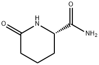 2-Piperidinecarboxamide,6-oxo-,(S)-(9CI)分子式结构图