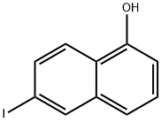 6-碘-1-萘酚分子式结构图