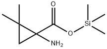 Cyclopropanecarboxylic acid, 1-amino-2,2-dimethyl-, trimethylsilyl ester (9CI)分子式结构图