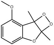 2A,7B-DIHYDRO-7-METHOXY-2A,7B-DIMETHYL-1,2-DIOXETO(3,4B)BE.分子式结构图