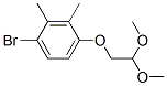 1-Bromo-4-(2,2-dimethoxyethoxy)-2,3-dimethylbenzene分子式结构图