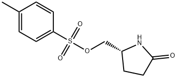 R-5-羟甲基-2-吡咯烷酮对甲苯磺酸酯分子式结构图