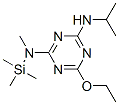 6-Ethoxy-4-isopropylamino-2-(trimethylsilylmethylamino)-1,3,5-triazine分子式结构图