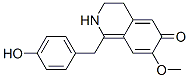 2,3,4,6-Tetrahydroisoquinolin-6-one, 1-[4-hydroxybenzyl]-7-methoxy-分子式结构图