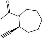 1H-Azepine, 1-acetyl-2-ethynylhexahydro-, (S)- (9CI)分子式结构图