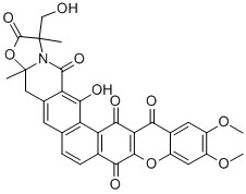 枸橼霉素 Η分子式结构图