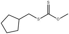 Carbonodithioic acid, S-(cyclopentylmethyl) O-methyl ester (9CI)分子式结构图