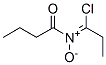 Propanimidoyl  chloride,  N-(1-oxobutyl)-,  N-oxide  (9CI)分子式结构图