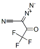 Butanenitrile,  2-diazo-4,4,4-trifluoro-3-oxo-分子式结构图