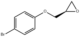 (R)-2-((4-BROMOPHENOXY)METHYL)OXIRANE分子式结构图