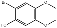 2-BROMO-4,5-DIMETHOXYPHENOL分子式结构图