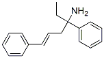 1-ETHYL-1,4-DIPHENYLBUT-3-ENYLAMINE分子式结构图