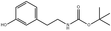 BOC-3-羟基苯乙胺分子式结构图