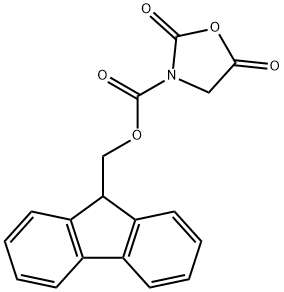 FMOC-GLY-N-CARBOXYANHYDRIDE分子式结构图