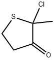 3(2H)-Thiophenone,  2-chlorodihydro-2-methyl-分子式结构图