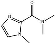 N,N,1-三甲基-1H-咪唑-2-甲酰胺分子式结构图