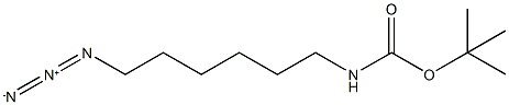 6-AZIDO-N-BOC-HEXYLAMINE分子式结构图