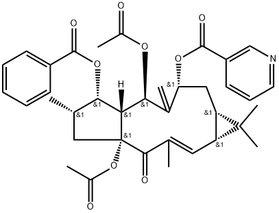 大戟因子L9分子式结构图