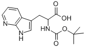 BOC-DL-7-氮杂色氨酸分子式结构图